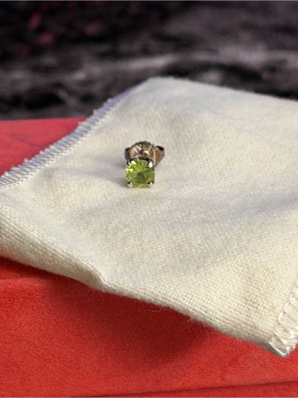 James Avery Peridot Earring (one earring)